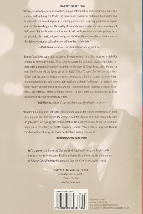 Deliberate Speed: The Origins of a Cultural Style in the American 1950s, with a New Preface,Used