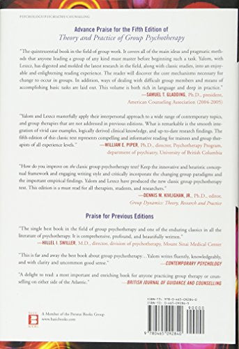 Theory and Practice of Group Psychotherapy by Basic Books - Essential Guide for Therapists and Mental Health Professionals
