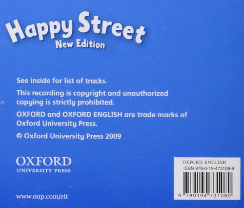 Happy Street 1. Class CD (2) 2nd Edition,Used