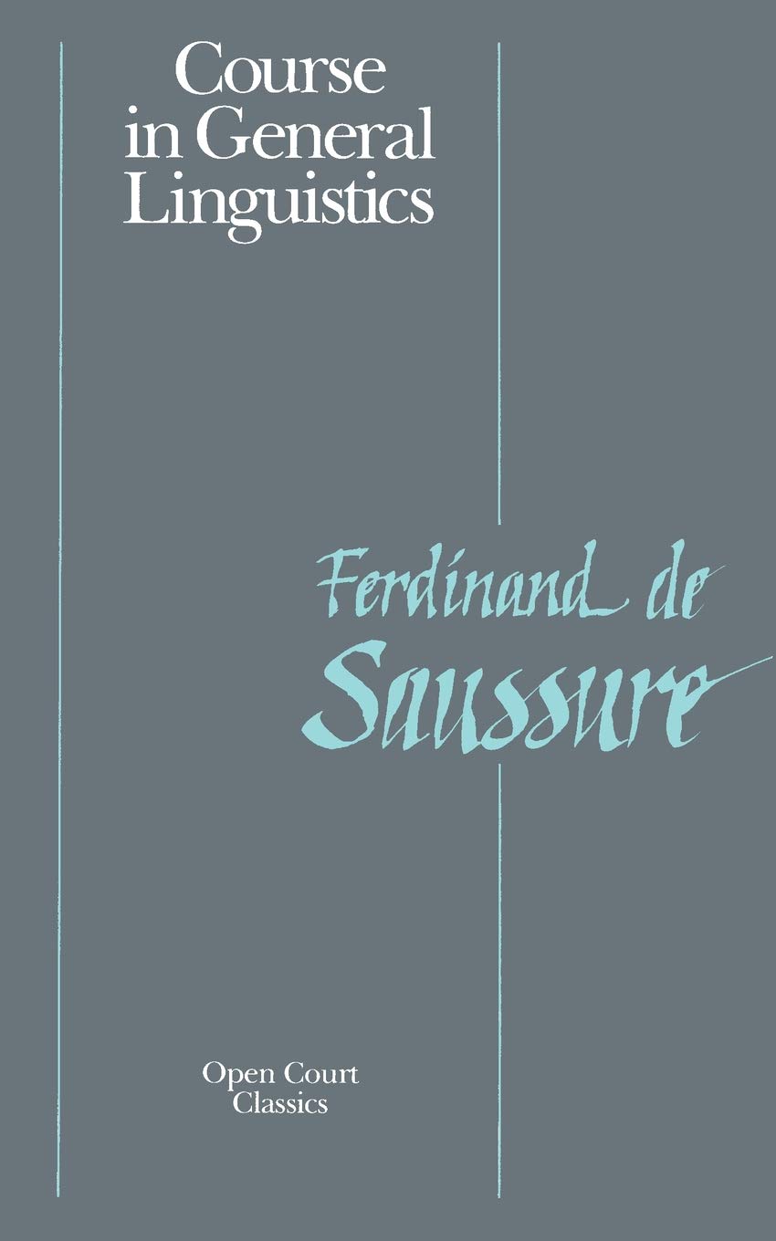 Course in General Linguistics (Open Court Classics),Used