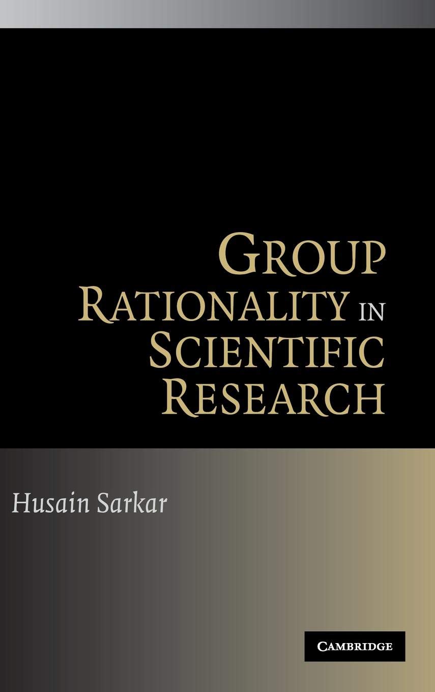 Group Rationality in Scientific Research,Used