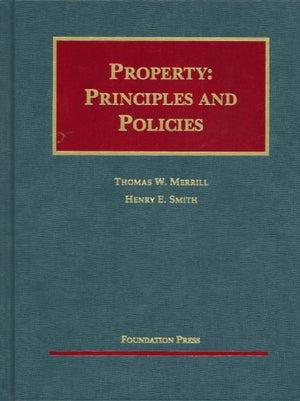 Property: Principles And Policies (University Casebook),Used