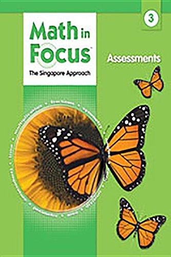 Math in Focus Grade 3 Assessments (Singapore Math),Used