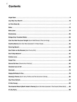 Pop & Movie Hits A to Z: 45 Fun and Familiar Piano Arrangements (Easy Piano),Used