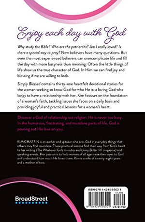 Simply Blessed: Finding Joy in the Little Things,Used