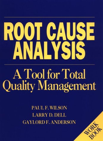 Root Cause Analysis/Workbook (H0701A),Used