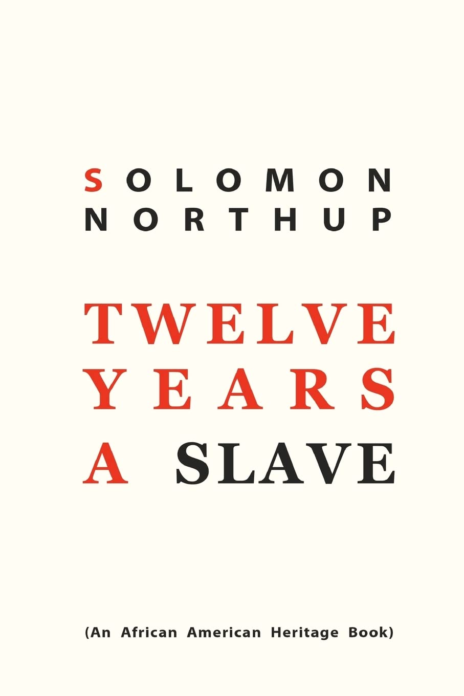 Twelve Years a Slave,New