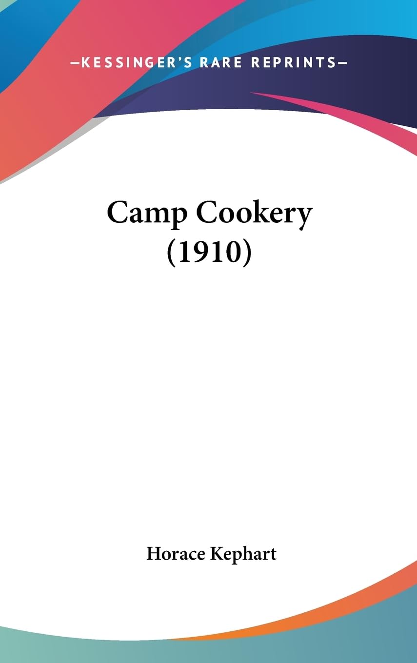 Camp Cookery (1910),Used