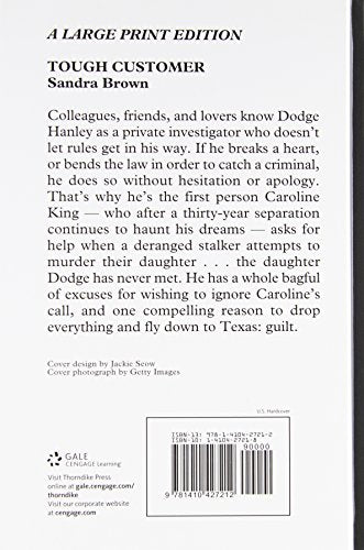 Tough Customer (Thorndike Press Large Print Basic Series),Used