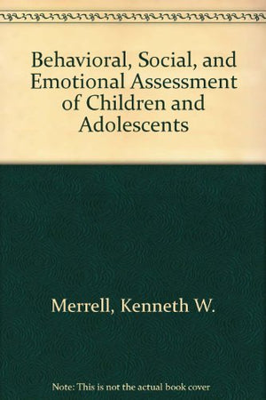 Behavioral, Social, and Emotional Assessment of Children & Adolescents,Used