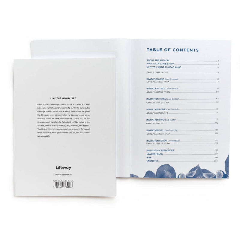 Amos  Bible Study Book with Video Access: An Invitation to the Good Life,New