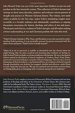 Christian Attitudes to War, Peace, and Revolution,New