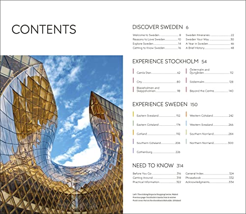 DK Eyewitness Sweden (Travel Guide),Used