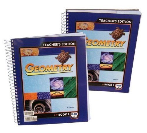 Geometry for Christian Schools, Teacher's Edition,Used