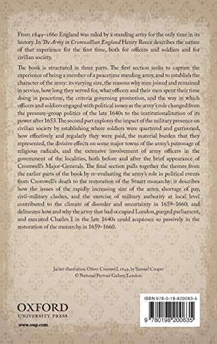 The Army in Cromwellian England, 16491660,Used