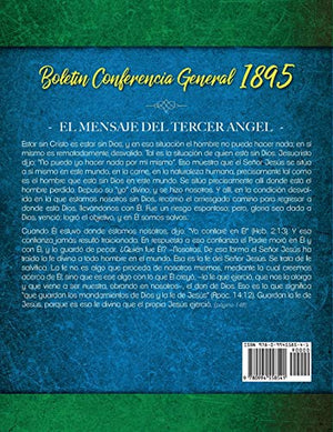 Boletn de la Conferencia General 1895: El mensaje del tercer ngel (Spanish Edition),Used