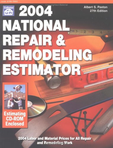 2004 National Repair & Remodeling Estimator (National Repair and Remodeling Estimator),Used