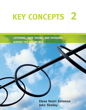 Key Concepts 2: Listening, Note Taking, and Speaking Across the Disciplines (Key Concepts: Listening, Note Taking, and Speaking ,Used