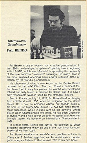 The Benko Gambit,Used