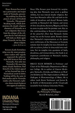 Pious Nietzsche: Decadence and Dionysian Faith (Philosophy of Religion),Used