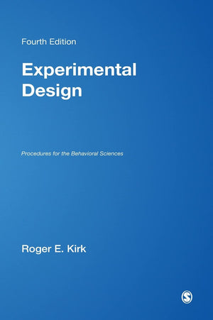 Experimental Design: Procedures for the Behavioral Sciences,Used