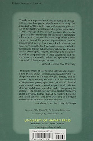 Magnitude Of Ming: Command, Allotment, And Fate In Chinese Culture,Used