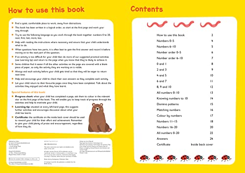 Numbers Workbook: Ages 35 (Collins Easy Learning Preschool),Used