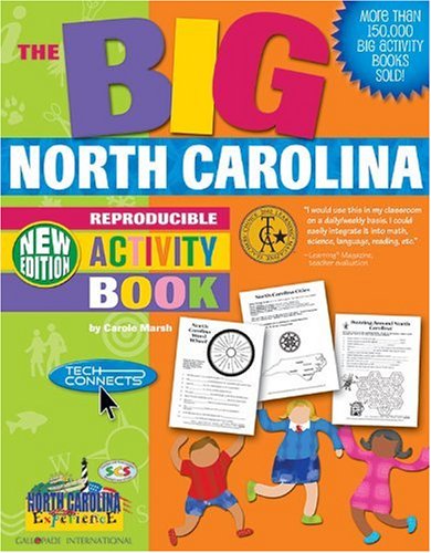 The Big North Carolina Reproducible Activity Book! (North Carolina Experience),Used