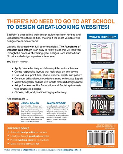 The Principles of Beautiful Web Design: Designing Great Web Sites is Not Rocket Science!,Used