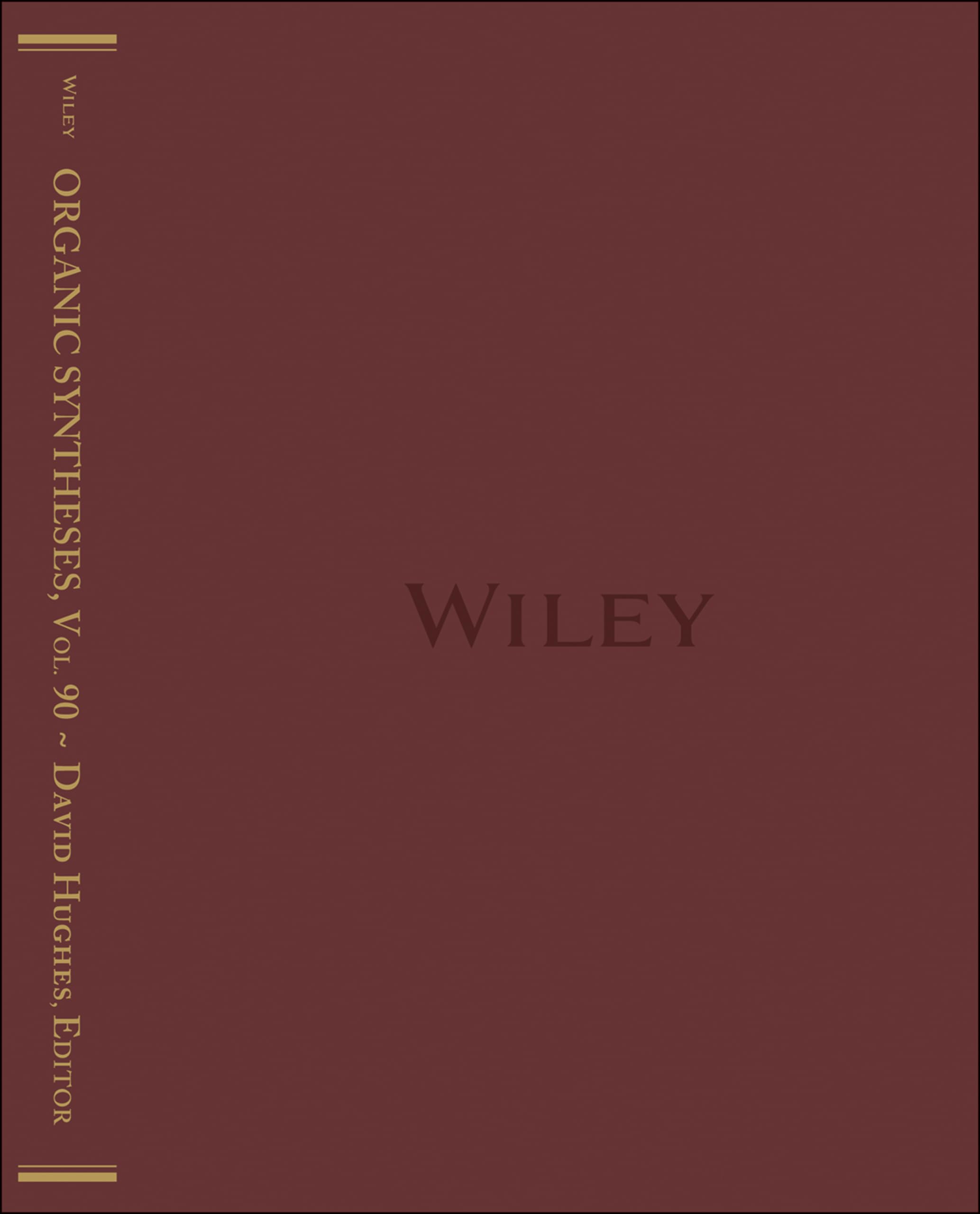 Organic Syntheses, Volume 90,Used