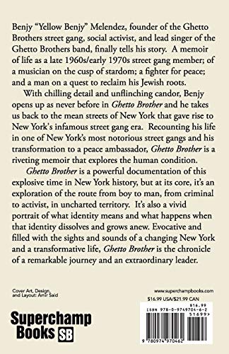 Ghetto Brother: How I Found Peace in the South Bronx Street Gang Wars,Used