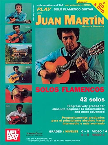Play Solo Flamenco Guitar with Juan Martin Book, CD, and DVD: Vol. 1,New
