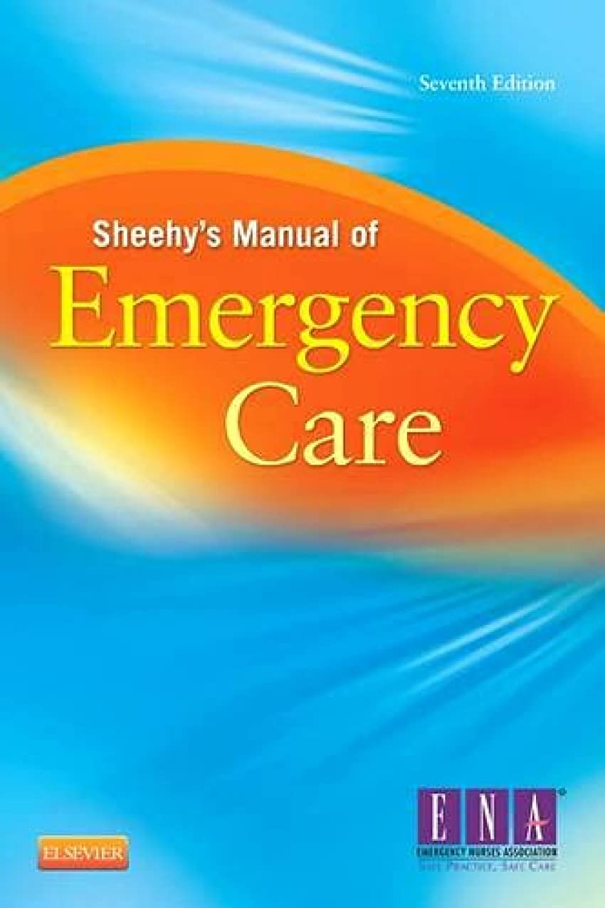 Sheehys Manual of Emergency Care (Newberry, Sheehy's Manual of Emergency Care),Used