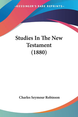 Studies In The New Testament (1880),Used