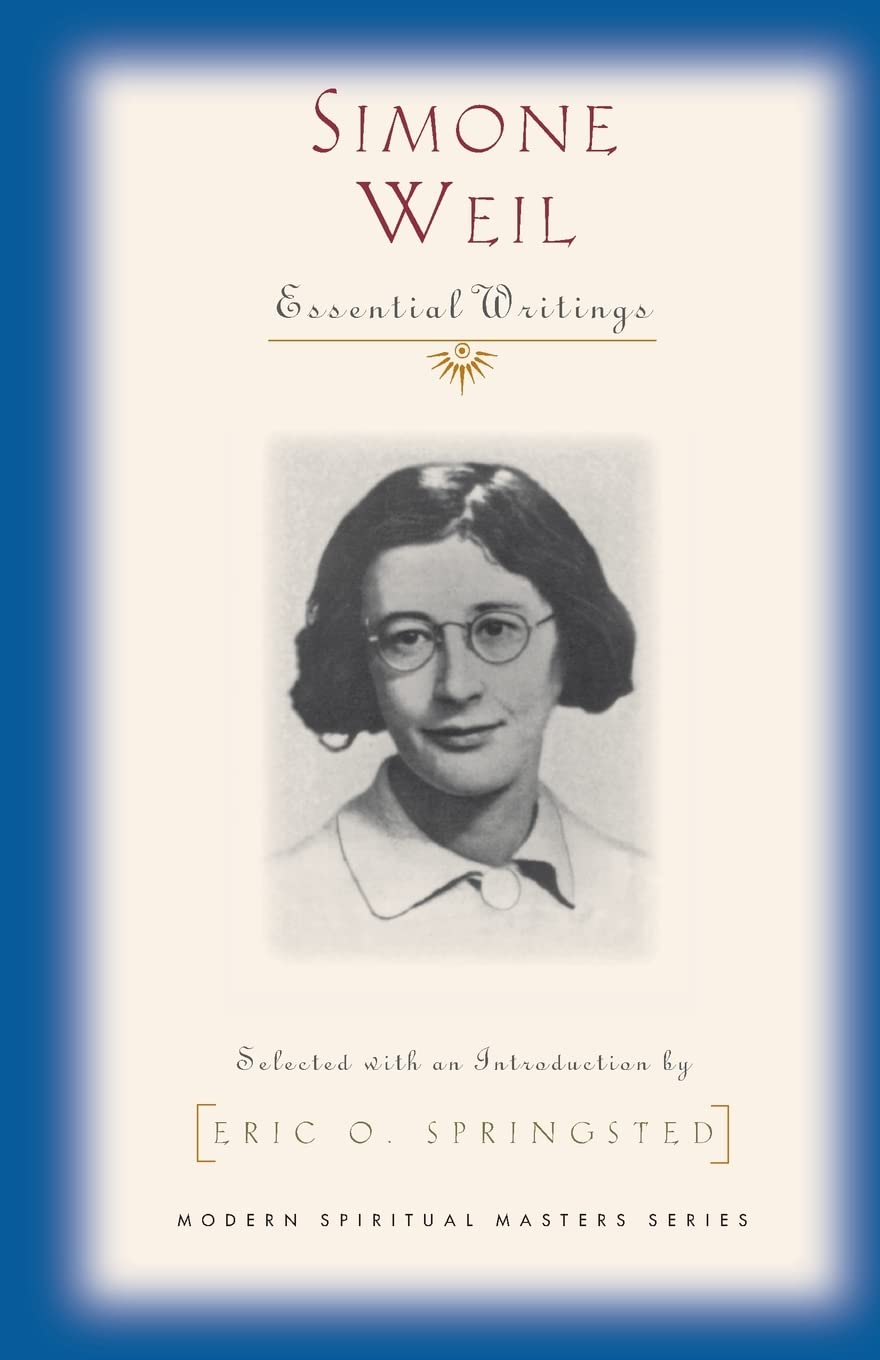 Simone Weil (Modern Spiritual Masters Series),Used