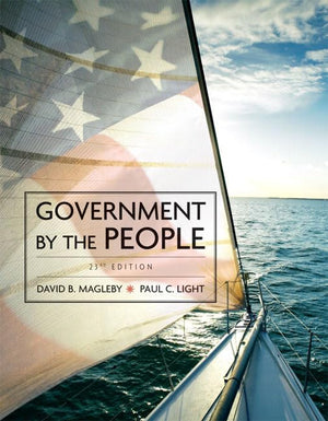 Government By the People: 2009 National Edition,New
