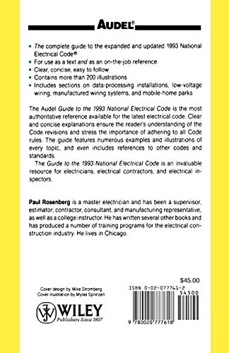 Guide to the 1993 National Electrical Code (AUDEL GUIDE TO THE NATIONAL ELECTRICAL CODE),Used