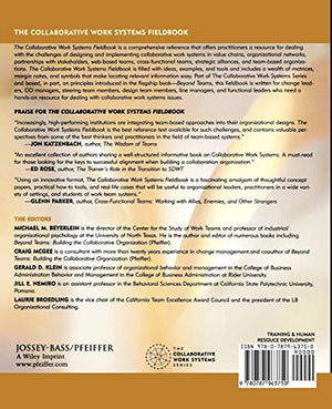 The Collaborative Work Systems Fieldbook: Strategies, Tools, and Techniques,Used