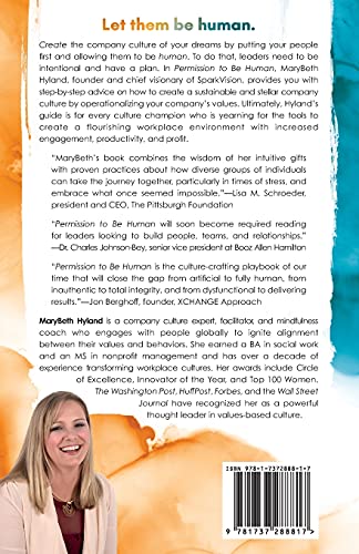Permission to Be Human: The Conscious Leaders Guide to Creating a ValuesDriven Culture,Used