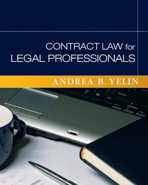 Contract Law for Legal Professionals,Used