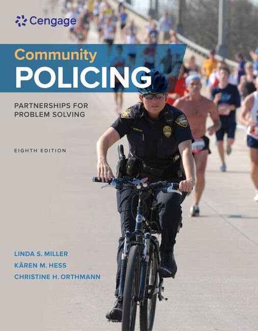 Community Policing: Partnerships For Problem Solving