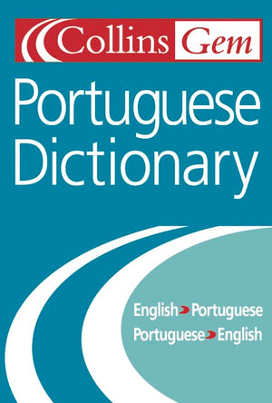 Collins Gem Portuguese Dictionary Englishportuguese, Portugueseenglish, Pocket Size,Used