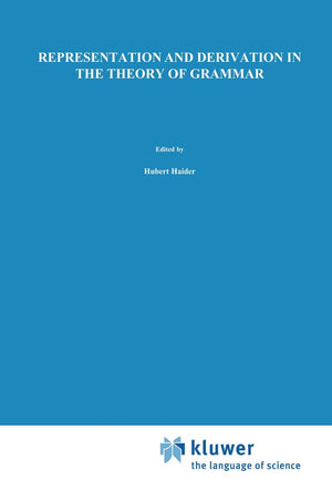 Representation and Derivation in the Theory of Grammar (Studies in Natural Language and Linguistic Theory, 22),Used