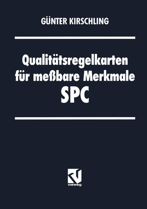 Qualittsregelkarten fr mebare Merkmale  SPC (German Edition),Used