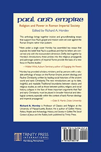 Paul and Empire: Religion and Power in Roman Imperial Society,Used