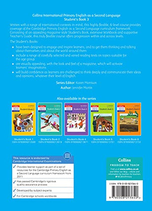 Cambridge Primary English as a Second Language Student Book: Stage 3 (Collins International Primary ESL),Used