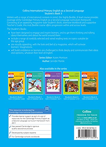 Cambridge Primary English as a Second Language Student Book: Stage 3 (Collins International Primary ESL),Used