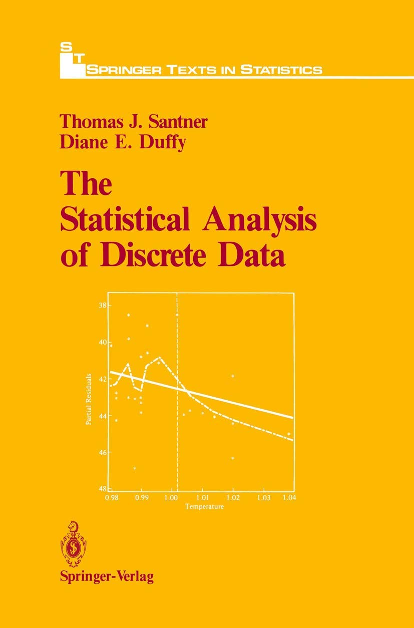 The Statistical Analysis of Discrete Data (Springer Texts in Statistics),New