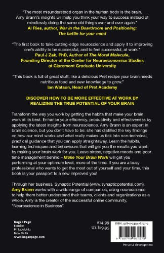 Make Your Brain Work: How to Maximize Your Efficiency, Productivity and Effectiveness,Used