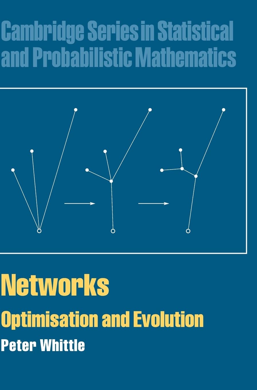 Networks: Optimisation and Evolution (Cambridge Series in Statistical and Probabilistic Mathematics, Series Number 21),Used
